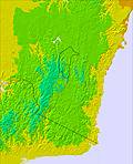 New South Wales temperature forecast for this period