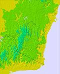 New South Wales temperature forecast for this period