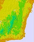 New South Wales temperature forecast for this period