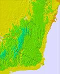 New South Wales temperature forecast for this period