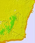 New South Wales temperature forecast for this period