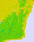 New South Wales temperature forecast for this period