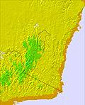 New South Wales temperature forecast for this period