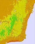 New South Wales temperature forecast for this period