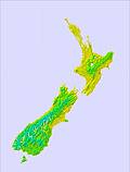 All New Zealand temperature forecast for this period