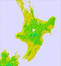 North Island temperature forecast for this period