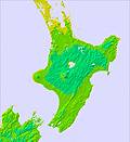 North Island temperature forecast for this period