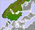 South Island - lower cloud forecast for this period