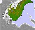 South Island - lower cloud forecast for this period
