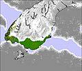 South Island - lower cloud forecast for this period