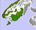 South Island - lower cloud forecast for this period