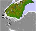 South Island - lower cloud forecast for this period