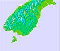 South Island - lower temperature forecast for this period