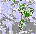 South America cloud forecast for this period
