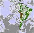 South America cloud forecast for this period