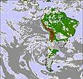 South America cloud forecast for this period