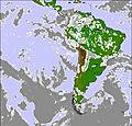 South America cloud forecast for this period