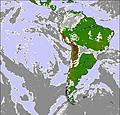 South America cloud forecast for this period
