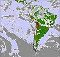 South America cloud forecast for this period