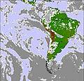 South America cloud forecast for this period