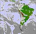 South America cloud forecast for this period