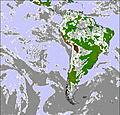 South America cloud forecast for this period