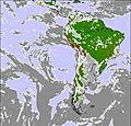 South America cloud forecast for this period