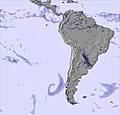 South America snow forecast for this period