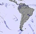 South America snow forecast for this period