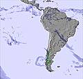 South America snow forecast for this period