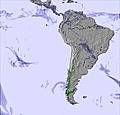 South America snow forecast for this period