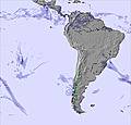 South America snow forecast for this period