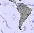 South America snow forecast for this period