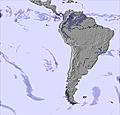 South America snow forecast for this period