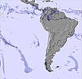 South America snow forecast for this period