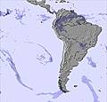 South America snow forecast for this period