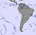 South America snow forecast for this period