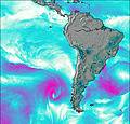 South America wind forecast for this period