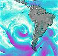 South America wind forecast for this period