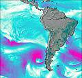 South America wind forecast for this period