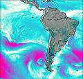 South America wind forecast for this period