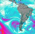 South America wind forecast for this period