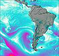 South America wind forecast for this period