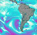 South America wind forecast for this period