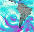 South America wind forecast for this period