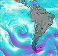 South America wind forecast for this period