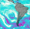 South America wind forecast for this period