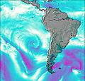 South America wind forecast for this period