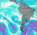 South America wind forecast for this period