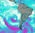 South America wind forecast for this period